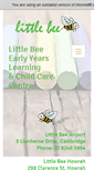 Mobile Screenshot of littlebee.net.au